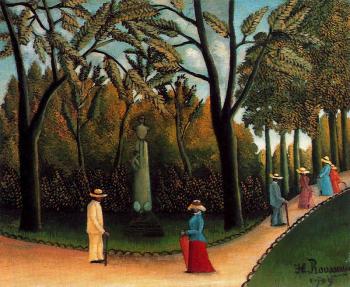 Henri Rousseau : Luxembourg Garden